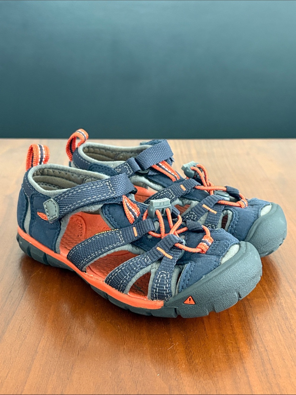 Keen Boy's Seacamp II CNX Blue, size 11